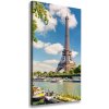Vertikálny foto obraz na plátne Eiffelová veža Paríž 50x100 cm