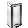 Kôš na odpadky nerezová oceľ Orion 12l strieborný