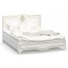 VerDesign, MISTER manželská posteľ 160 x 200 cm, biela LTD,MDF