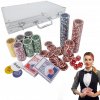 Prémiová pokerová sada | 300 žetónov, kufor, karty, kocky