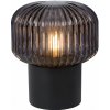 Lucide 78595/01/30 stolná lampička Jany 1x40W | E14 - čierna, vypínač na kábli