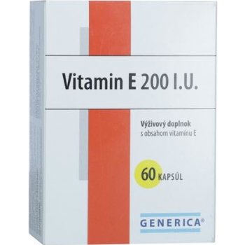 Generica Vitamin E 200 mg 60 kapsúl