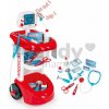 Smoby lekársky vozík 24475 červeno-biely