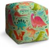 Sablio Taburet Dinosaury v tráve: 40x40x40 cm