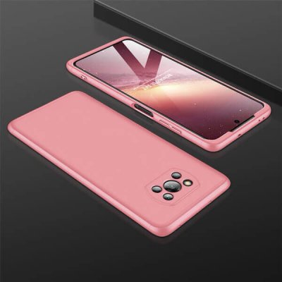 Púzdro SES Ochranné 360 ° celotelové plastové Xiaomi Poco X3 Pro - ružové