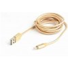 Gembird CCB-mUSB2B-AMLM-6-G USB to 8-pin, 1,8m, zlatý