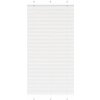 Plisovaná roleta biela 110x200 cm, šírka látky 109,4 cm