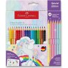 Pastelky Faber-Castell Colour Grip Unicorn - súprava, 24 ks uni