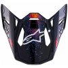 ALPINESTARS šilt pre prilby SUPERTECH S-M10 limitovaná edícia BLACK HOLE, ALPINESTARS (černá/multicolor, verzia ECE22.06) 2026