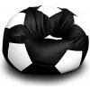 Sedací vak lopta mini 35x35 black/white