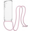 AlzaGuard Luxe Lanyard Case pre Samsung Galaxy S25 5G ružový AGD-PCL012P