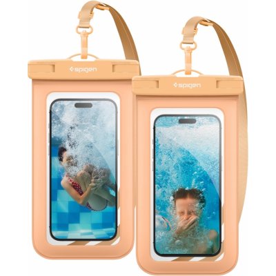 Puzdro na mobil Spigen Aqua Shield WaterProof Case A601 2 Pack Apricot (ACS06014)