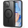 ESR Classic Hybrid Case HaloLock, Compatible with iPhone 15 Plus, Frosted Black 1A6650402