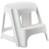 Schodíky Curver ( stupadlo ) plastové, 2 stupne, 40 cm, biele, nos. 150 kg 221284 221294