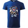 Lukostreľba komiks - Klasické pánske tričko vyššej gramáže - XL ( Kráľovská modrá )