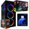 Herný PC Ryzen Master 7 5700X, 32GB RAM, RTX 4060 8GB + Wi-Fi + Windows 11
