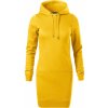 Malfini Snap Dámske mikinové šaty 419 žltá XS