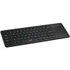 C-TECH klávesnice WLTK-01, bezdrátová s touchpadem, černá, USB 415687