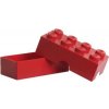LEGO® Storage Box na desiatu červený