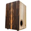 Hluru Persimmon Wood White Tiger Cajon Ziricote 49CN-Z