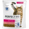 PERFECT FIT (Active 1+) 750g Suché krmivo pre mačky s vysokým obsahom hovädzieho mäsa