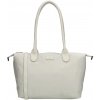 Dámska shopper taška Charm London Buckingham Mono 15,5 L - svetlosivá