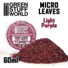Green Stuff World Micro Leaves – Light Purple Mix (60 ml)