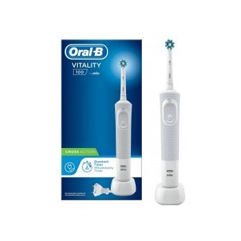 Elektrická zubná kefka Oral-B Vitality 100 CrossAction Black