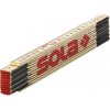 SOLA - H 2.4/12 - drevený skladací meter 2,4m