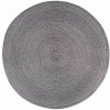 Prestieranie na stôl okrúhle 38cm sivé