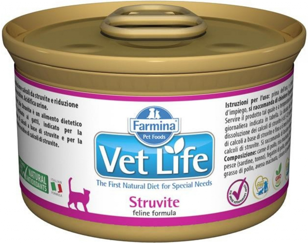 Vet Life Natural cat Struvite 85 g