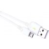 SM7004W Kábel USB 2.0 A/M - micro B/M 1 m biely, Quick Charge EMOS
