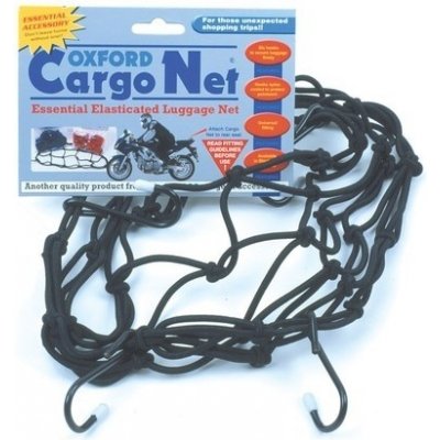 Pružná batožinová sieť pre motocykle Oxford Cargo Net 30 x 30 cm