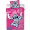 Kompletná súprava posteľnej bielizne 100x135 pre deti do postieľky – prikrývka, vankúš – Stitch