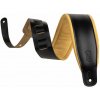 Levy's Amped Leather Black/Suede Gitarový pás