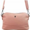 Bella Belly crossbody dámska kabelka s tromi oddielmi 5414-BB Ružová