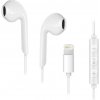 AppleMix Slúchadlá FORCELL pre Apple iPhone / iPad - Lightning konektor - 1,2 m - biele