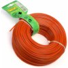 Žacia struna, 100 m, 3 mm, štvorcový profil, oranžová, 238