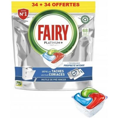 Fairy Platinum Plus Kapsule do umývačky riadu 68 ks