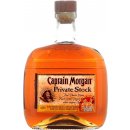 Captain Morgan Private Stock Tmavý rum 40% 1 l (čistá fľaša)