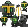 LASEROVÁ VODOVÁHA XTECH 360° KRÍŽOVÝ LASER 4D