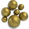 Čokoládové gule zlaté/7ks