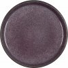 Dezertný tanier 21 cm, čierna/fialová, Bitz