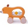 Bigjigs Toys Medvídek na kolečkách