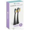 TrueLife SonicBrush K-series heads Sensitive black náhradné hlavice pre sonickú zubnú kefku 1x2 ks