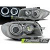 Tuning-tec PREDNÉ SVETLOMETY ANJELSKÉ OČI CHROME pasujú na BMW 1 E87/E81/82/88 04-11