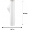 Jednorazové prestieradlo v roli 60cm x 100m s perforáciou - biele