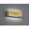 TRIO 223790130 Brad LED nástenné svietidlo 13W/1800lm 3000K prírodné drevo, switchdimmer
