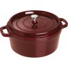 Staub Hrniec okrúhly 28 cm 6,7 l vínový
