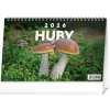 NOTIQUE Stolový kalendár Huby 2026, 23,1 x 14,5 cm - neuvedený autor